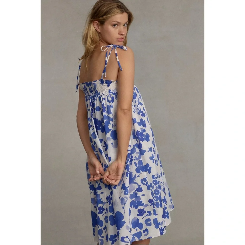 Anthropologie WHIT TWO Floral Mini Sleep Dress NWT SZ 1X - Picture 9 of 16